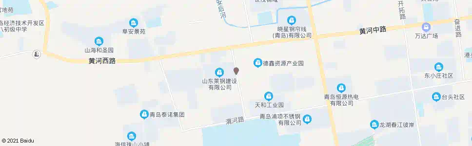 青岛机械工业园北_公交站地图_青岛公交_妙搜公交查询2025