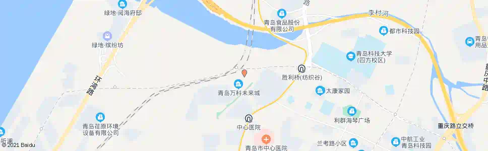 青岛海晶化工站_公交站地图_青岛公交_妙搜公交查询2025