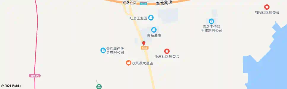青岛殷家_公交站地图_青岛公交_妙搜公交查询2025