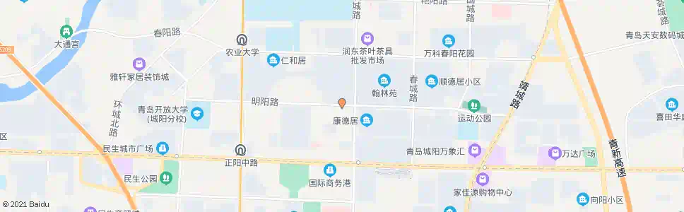青岛仁和居_公交站地图_青岛公交_妙搜公交查询2025