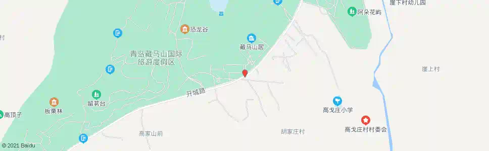 青岛长阡沟社区_公交站地图_青岛公交_妙搜公交查询2025
