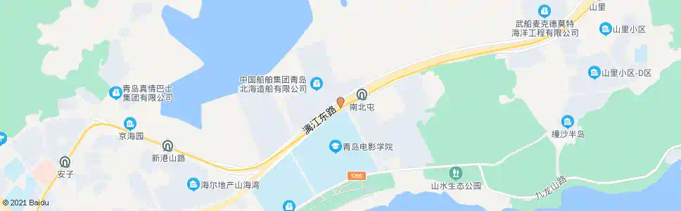 青岛北船重工_公交站地图_青岛公交_妙搜公交查询2025