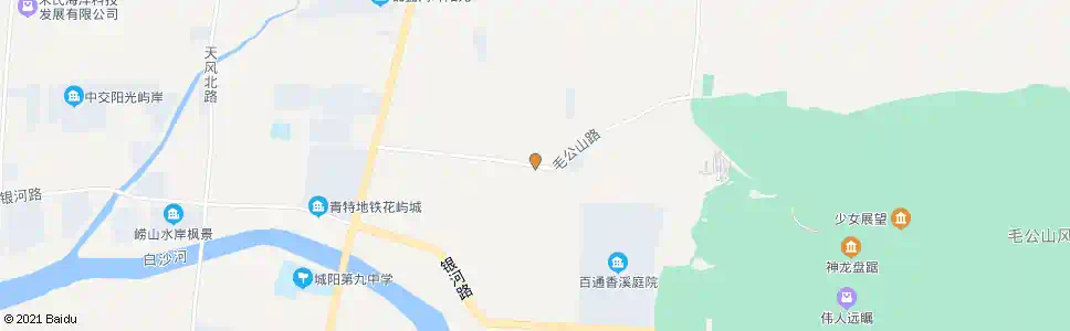 青岛张家沙沟北_公交站地图_青岛公交_妙搜公交查询2025