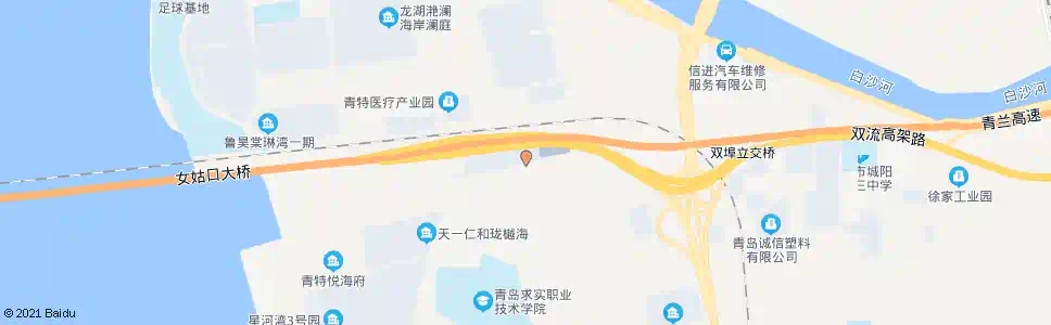 青岛西女姑山_公交站地图_青岛公交_妙搜公交查询2025