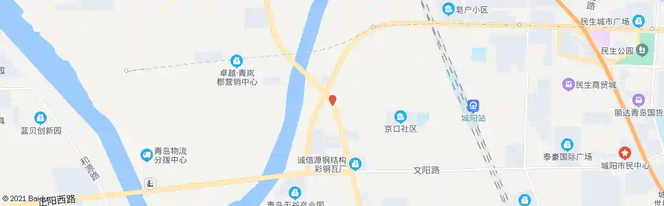 青岛双元路正阳路_公交站地图_青岛公交_妙搜公交查询2025