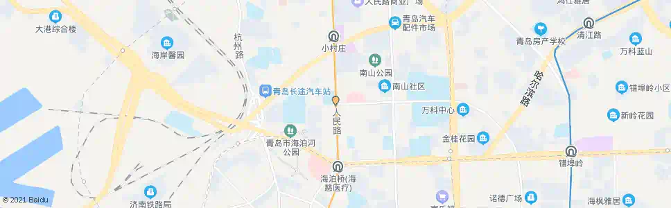 青岛抚顺路_公交站地图_青岛公交_妙搜公交查询2025