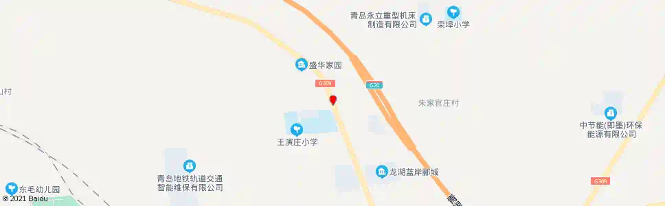 青岛南泉中学_公交站地图_青岛公交_妙搜公交查询2025