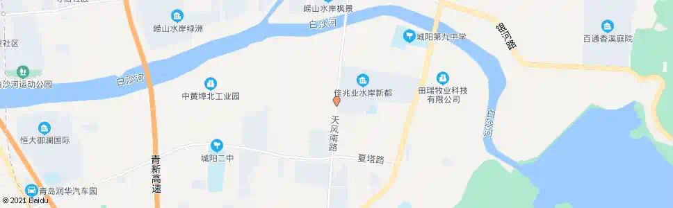 青岛水岸新都_公交站地图_青岛公交_妙搜公交查询2025