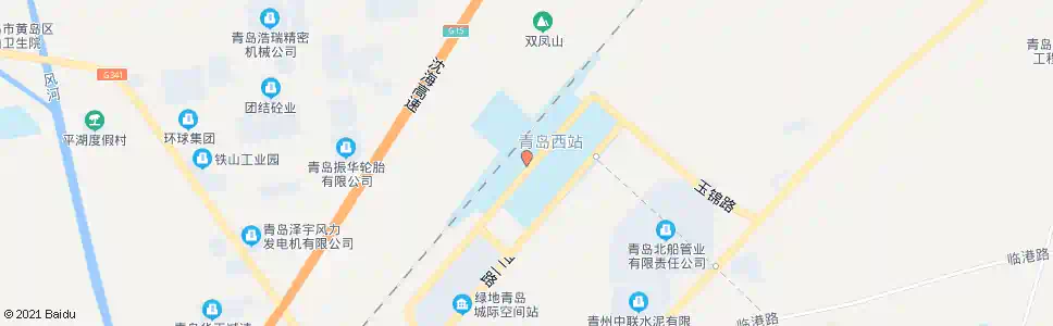 青岛淮河路西_公交站地图_青岛公交_妙搜公交查询2025