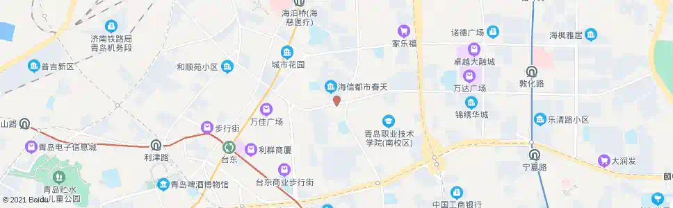 青岛延吉路(镇江路)_公交站地图_青岛公交_妙搜公交查询2025
