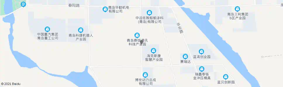 青岛华贯路_公交站地图_青岛公交_妙搜公交查询2025
