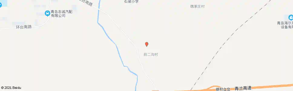 青岛前二沟北_公交站地图_青岛公交_妙搜公交查询2025
