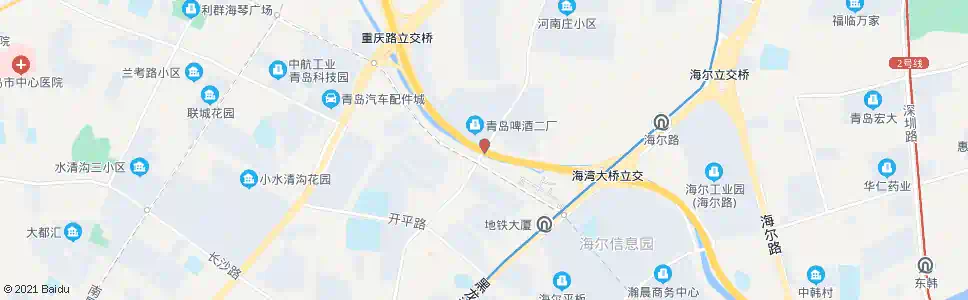 青岛台柳路_公交站地图_青岛公交_妙搜公交查询2025