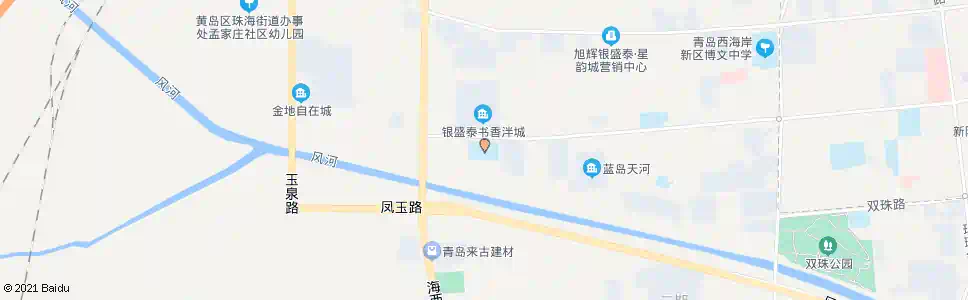 青岛灵山湾路小学_公交站地图_青岛公交_妙搜公交查询2025