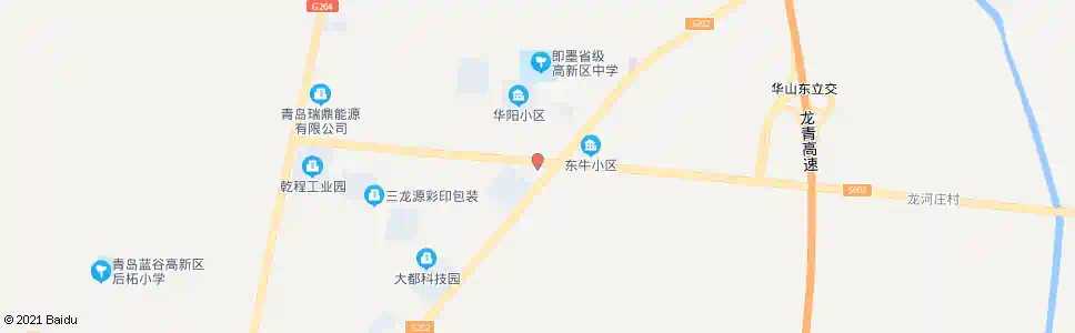 青岛华山镇_公交站地图_青岛公交_妙搜公交查询2025