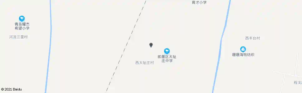 青岛西太祉庄_公交站地图_青岛公交_妙搜公交查询2025