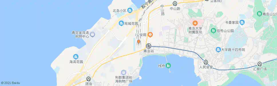 青岛山峦_公交站地图_青岛公交_妙搜公交查询2025