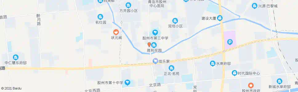 青岛胜利花园_公交站地图_青岛公交_妙搜公交查询2025