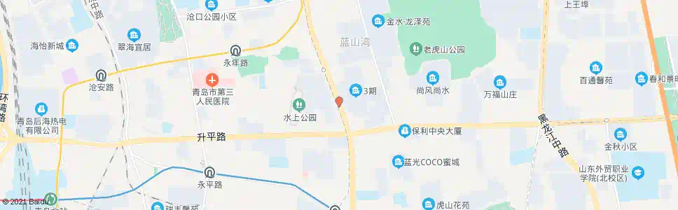 青岛重庆中路金水路_公交站地图_青岛公交_妙搜公交查询2025