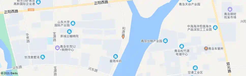 青岛和源路_公交站地图_青岛公交_妙搜公交查询2025