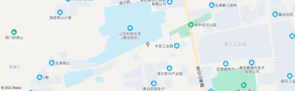 青岛山东科技大学_公交站地图_青岛公交_妙搜公交查询2025