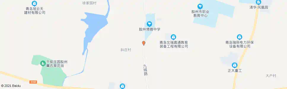 青岛斜庄_公交站地图_青岛公交_妙搜公交查询2025