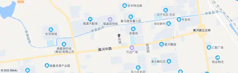 青岛辛安北_公交站地图_青岛公交_妙搜公交查询2025