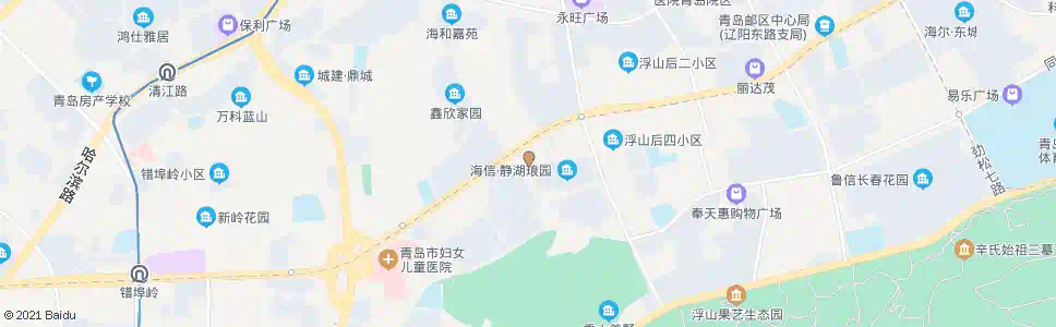 青岛浮新小区_公交站地图_青岛公交_妙搜公交查询2025