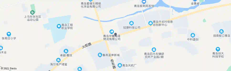青岛火炬支路_公交站地图_青岛公交_妙搜公交查询2025