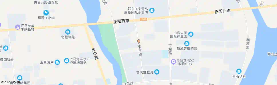 青岛华贯路丰年路_公交站地图_青岛公交_妙搜公交查询2025