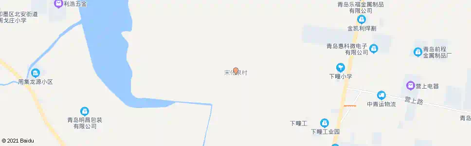 青岛宋化泉村_公交站地图_青岛公交_妙搜公交查询2025