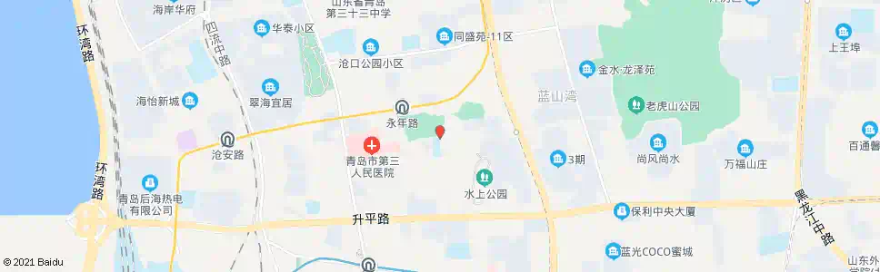 青岛安国路_公交站地图_青岛公交_妙搜公交查询2025