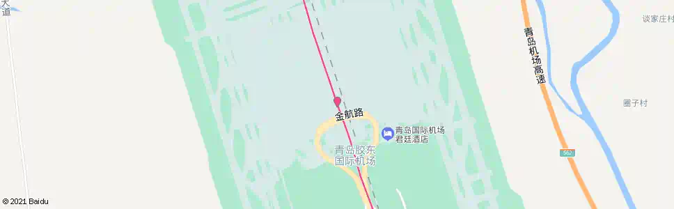 青岛沧口飞机场_公交站地图_青岛公交_妙搜公交查询2025
