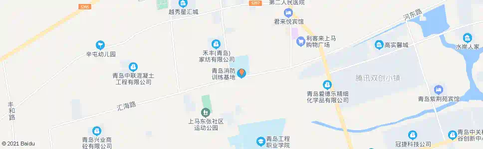 青岛消防训练基地_公交站地图_青岛公交_妙搜公交查询2025