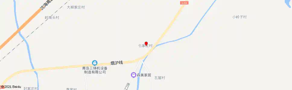 青岛乜家庄_公交站地图_青岛公交_妙搜公交查询2025