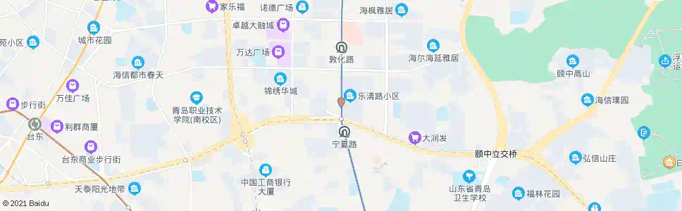 青岛龙泉路_公交站地图_青岛公交_妙搜公交查询2025