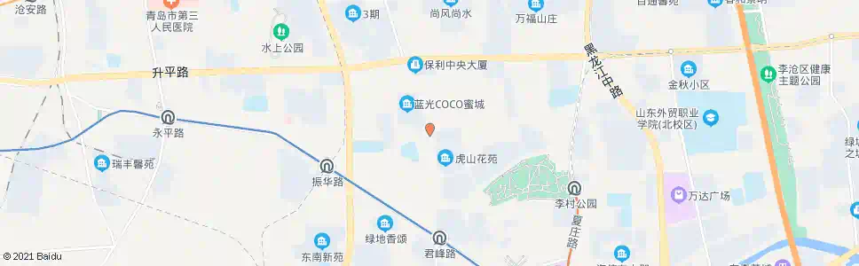 青岛虎山路_公交站地图_青岛公交_妙搜公交查询2025
