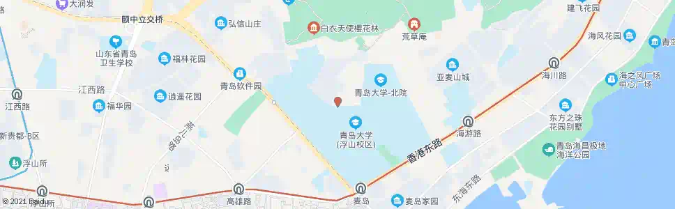 青岛宁德路_公交站地图_青岛公交_妙搜公交查询2025