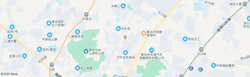 青岛南昌路萍乡路_公交站地图_青岛公交_妙搜公交查询2025