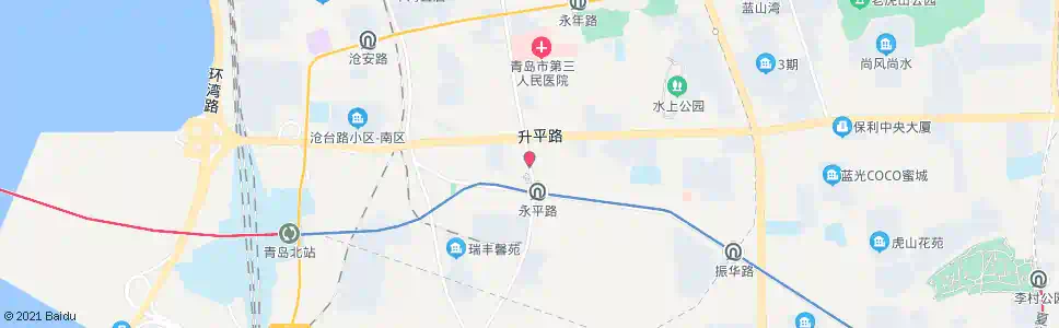 青岛晓翁村_公交站地图_青岛公交_妙搜公交查询2025