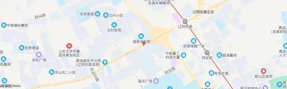 青岛小埠东_公交站地图_青岛公交_妙搜公交查询2025