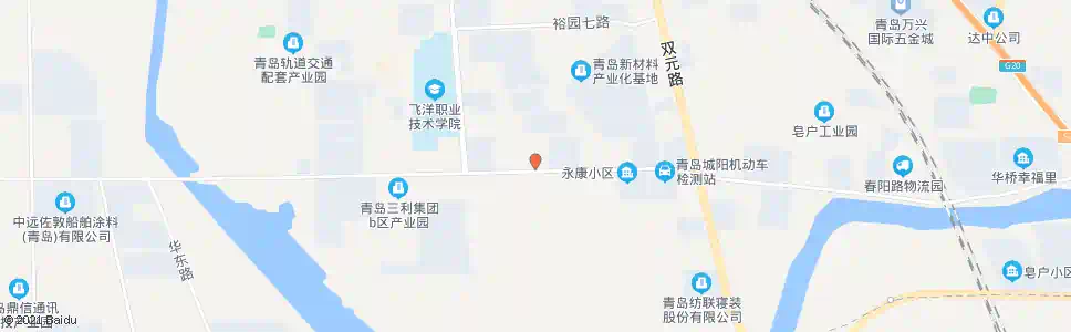 青岛青大工业园东_公交站地图_青岛公交_妙搜公交查询2025
