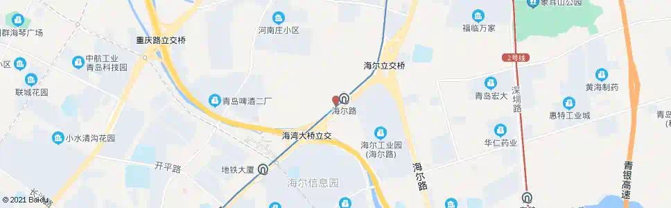 青岛甘泉路_公交站地图_青岛公交_妙搜公交查询2025