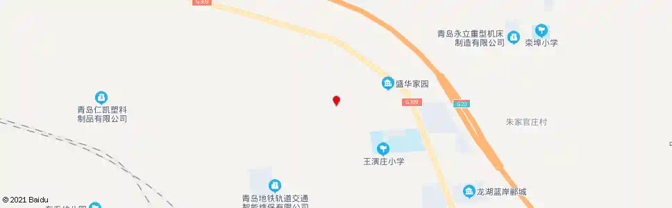 青岛王演庄_公交站地图_青岛公交_妙搜公交查询2025