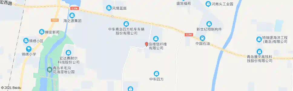 青岛海玉小区_公交站地图_青岛公交_妙搜公交查询2025