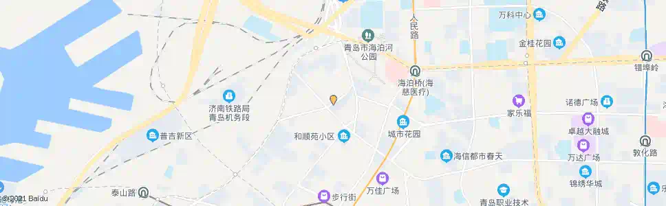 青岛芙蓉山庄_公交站地图_青岛公交_妙搜公交查询2025