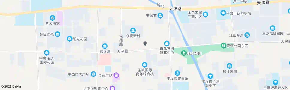 青岛苏州路商场_公交站地图_青岛公交_妙搜公交查询2025
