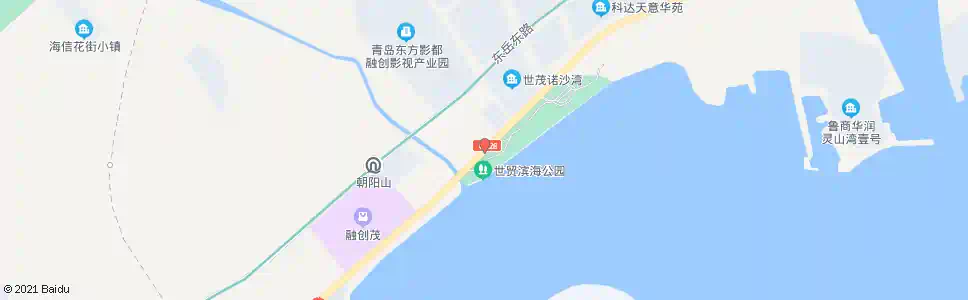 青岛柏果树南_公交站地图_青岛公交_妙搜公交查询2025