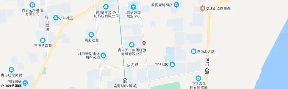 青岛阡上_公交站地图_青岛公交_妙搜公交查询2025
