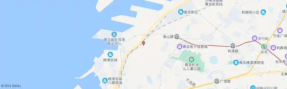 青岛包头路小学_公交站地图_青岛公交_妙搜公交查询2025